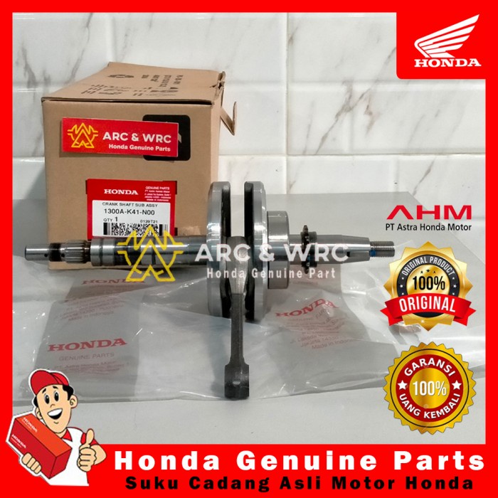 Kruk Ker As Crankshaft Assy Honda Supra X 125 Fi Kode Dt 041