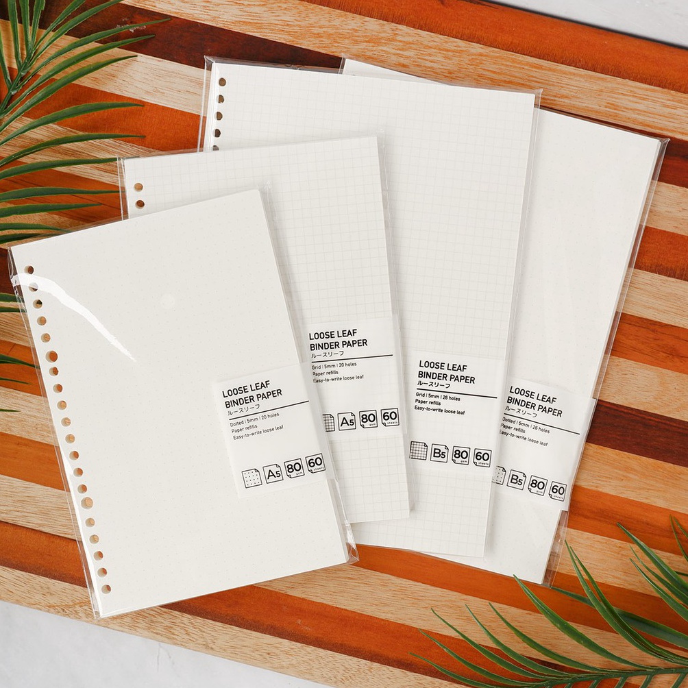 

9.9 MALL Panmomo Loose Leaf Binder Paper [CREATIV]
