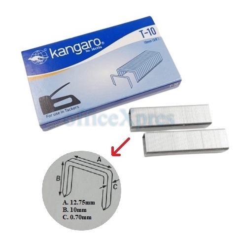 

[PROMO NDN2] Isi Stapler Tembak / Isi Staples Guntacker / Isi Hekter T10 Kangaro 46