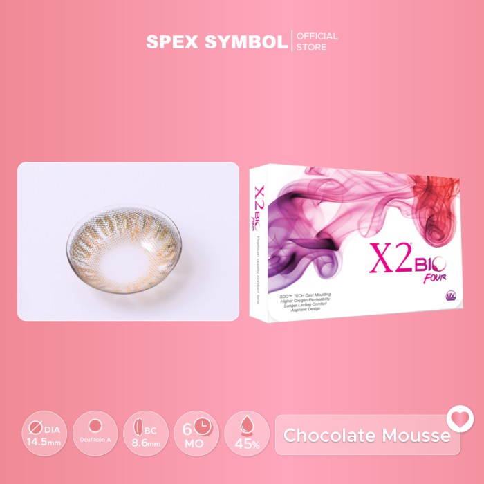 Terlaris Spex Symbol X2 Bio Four Varian Chocolate Mousse