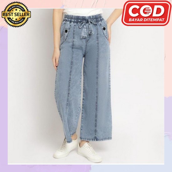 Crlana Jims Kuliah Formal Katok Jin Wamita Remaja Cullot Jeand Kekinian Clana Jeans Kulot Celaana Pa