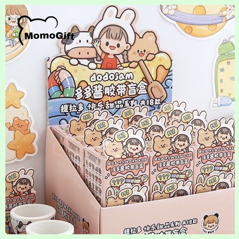

[PROMO WG7H] 1 PC Washitape Special Blind Box Edisi Dodojam TLD65 104