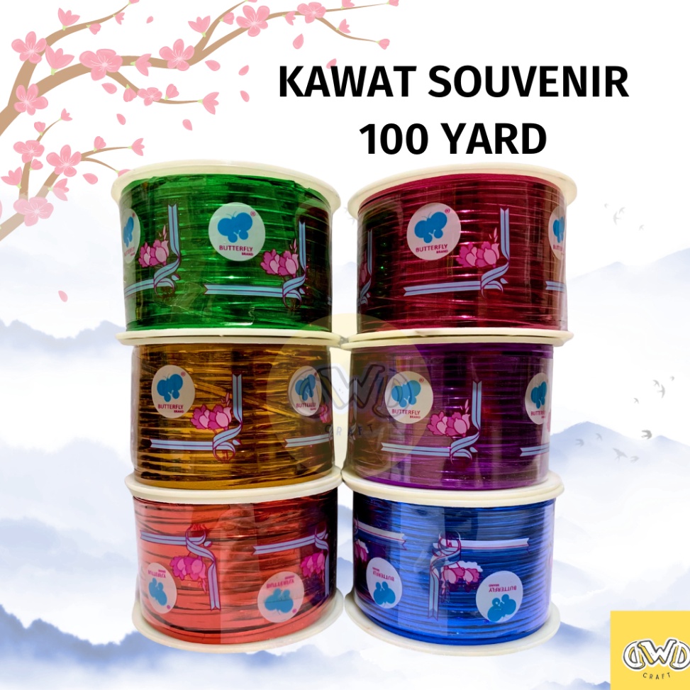 

[PROMO BH5N] Kawat Souvenir / Kawat Metalik / Pita Kawat 100