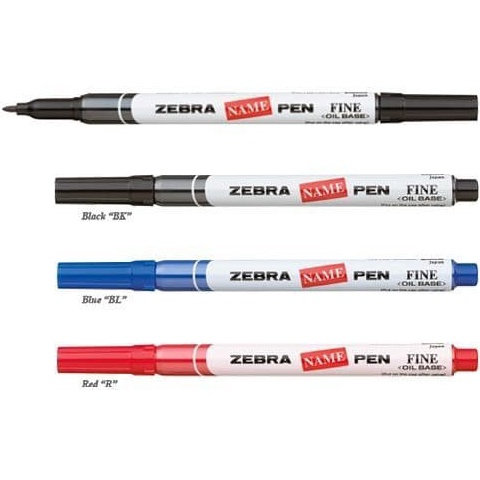 

6.6 STOK READY Zebra Namepen Permanent Marker / Spidol Permanen