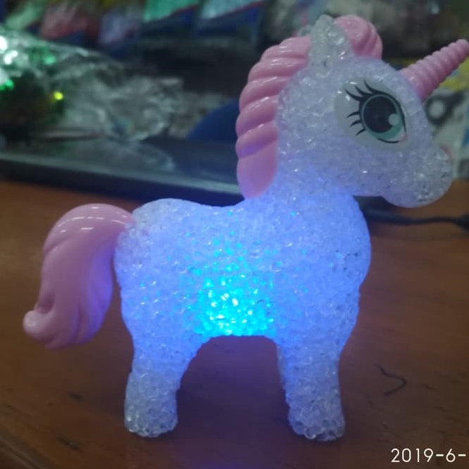 GROSIRAN MURAH  HIASAN LAMPU UNICORN/LAMPU UNIK