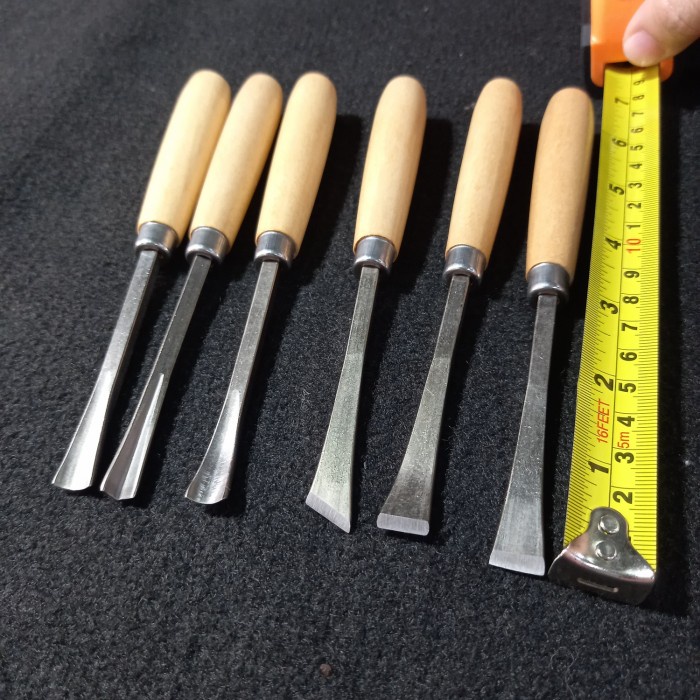 

Terlaris Alat Tatah Kayu Pahat Set 6 Pc
