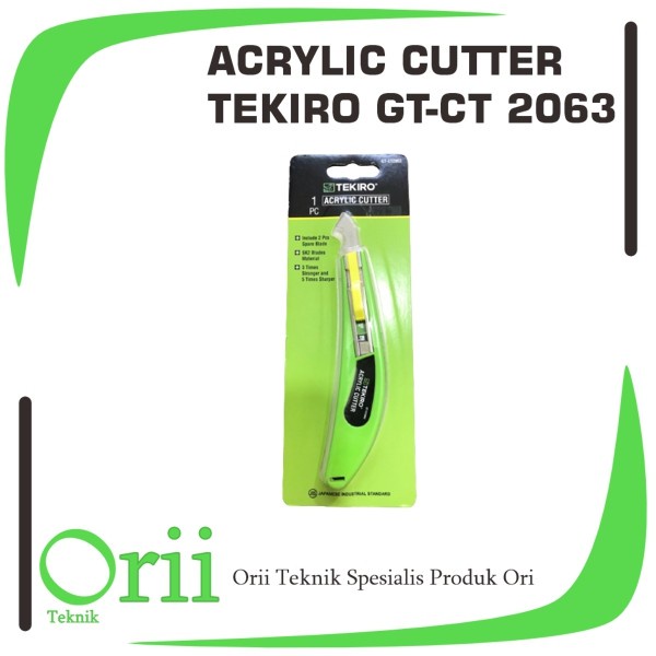 

Terlaris Cutter Acrylic Pisau Alat Potong Acrylic Tekiro Gt-Ct2063