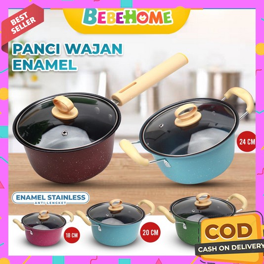 Panci Set Isi 5 Pcs Anti Lengket Promo 3 In 1 Stainless Tebal Murah Kuali 1Set Untuk Memasak Air Pua