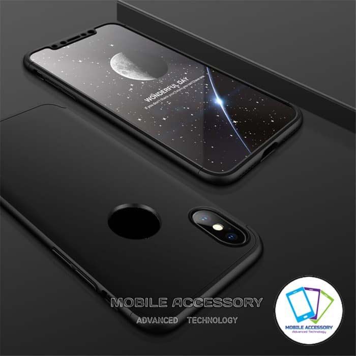Hard Case Iphone XS Max XSMax Gkk Armor 360 Hardcase Full Protective Slim Back Cover Casing Murah