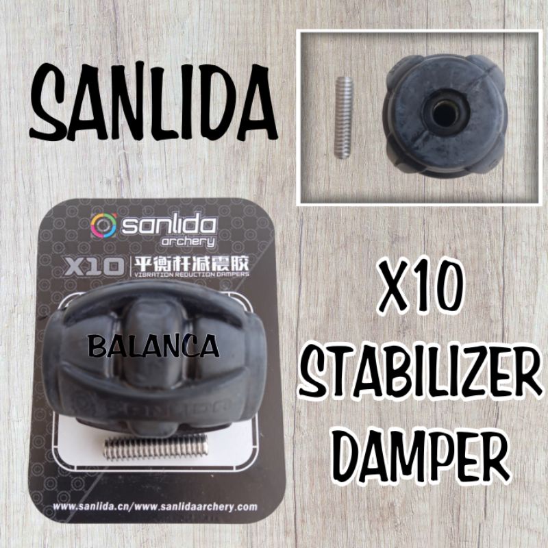 Sanlida X10 Stabilizer Damper - Vibration Reduction Damper Busur Panah - SANLIDA ARCHERY - Panahan