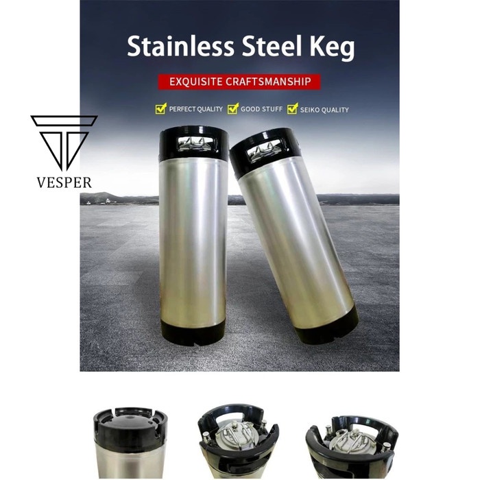 cornelius keg stainless 19L rubber / beer keg nitro coffee soda barrel