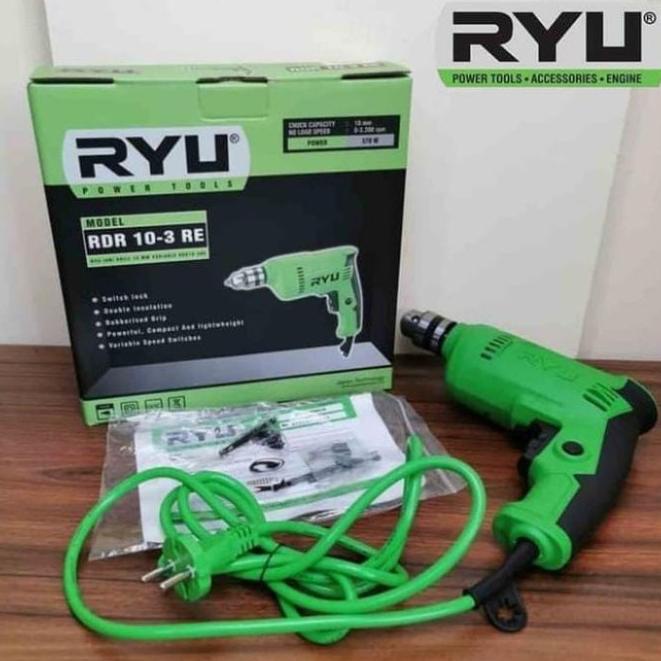 Paket Mesin Bor 10Mm-Mesin Gerinda Ryu Tekiro Promo Mesin Bor Grinda