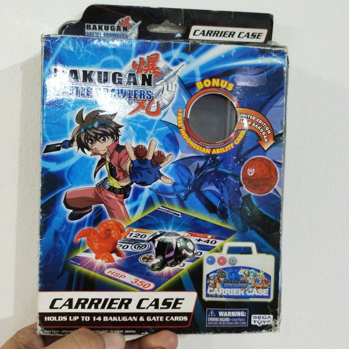 DISKON SPESIAL CARRIER CASE BAKUGAN BATTLE BRAWLERS ORIGINAL TERMURAH