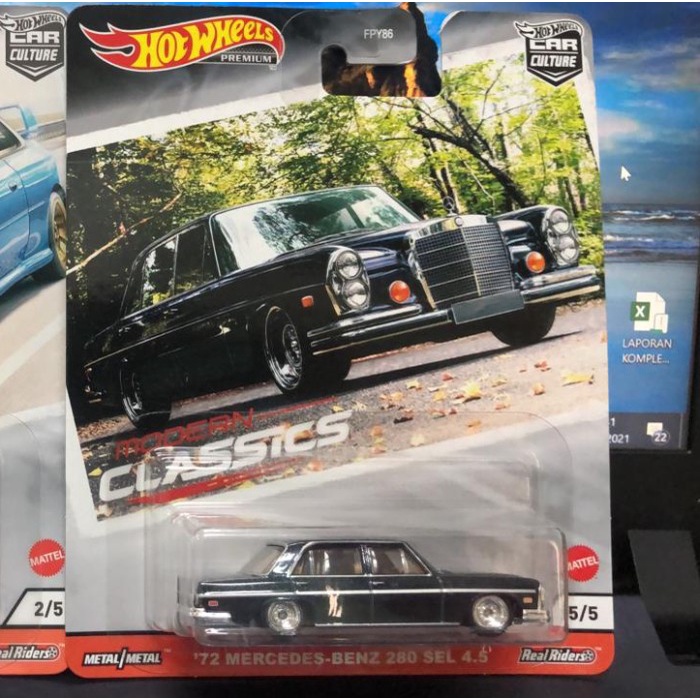 HOT SALE HOTWHEELS MERCEDES 280 SEL MODERN CLASSICS N 1/64 INNO 190E KYOSHO TERLARIS