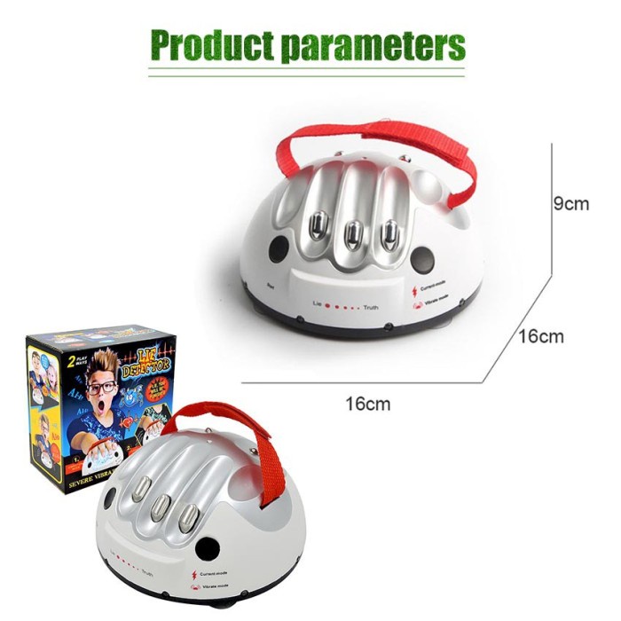HOT SALE!!! TERBEST MAINAN PENDETEKSI KEBOHONGAN / LIE DETECTOR GAME / MAINAN LIE TERMURAH
