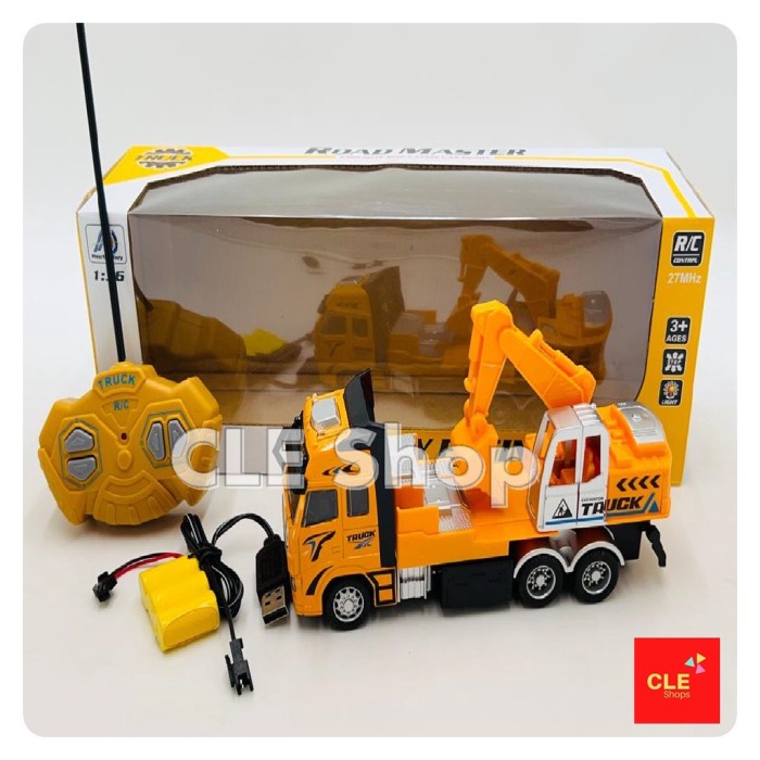 HOT SALE TERBEST MAINAN MOBIL REMOTE DIECAST TRUK SAMPAH / MOBIL REMOT TRUK TERLARIS
