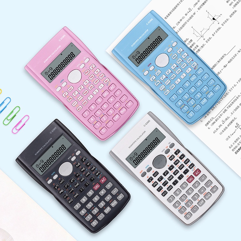 

Terlaris.. 【Puluz】Kalkulator Color Function Scientific Kalkulator 24 Fungsi Kalkulasi 3 Warna 1700 scientific calculator 70