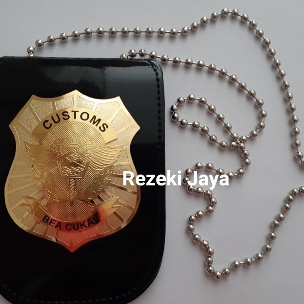 

Termurah!! Name Tag ID Card Dompet KTA COSTOMS BEA CUKAI Kalung Kwalitas PREMIUM