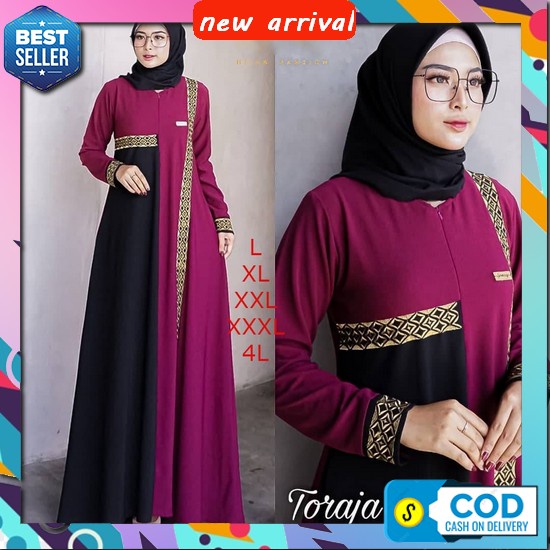 Gamis Elegan Remaja Murah Syari Terbaik Muslimah 2023 Wanita Dewasa Kondangan Pesta Gmis Gamis Jumbo