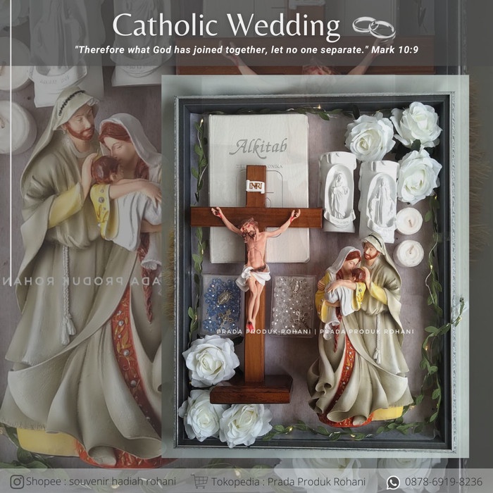 HANTARAN PERNIKAHAN KATOLIK/ALKITAB DEUTEROKANONIKA/PATUNG ROHANI