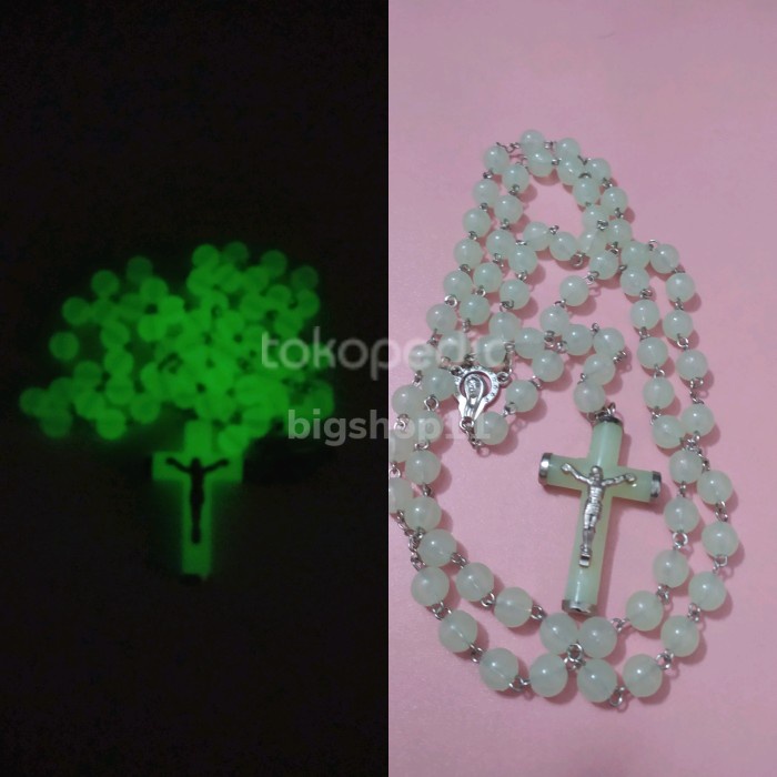KALUNG ROSARIO 77 DOA BAPA KAMI GLOW / ROSARIO 77 DOA BAPA KAMI GLOW