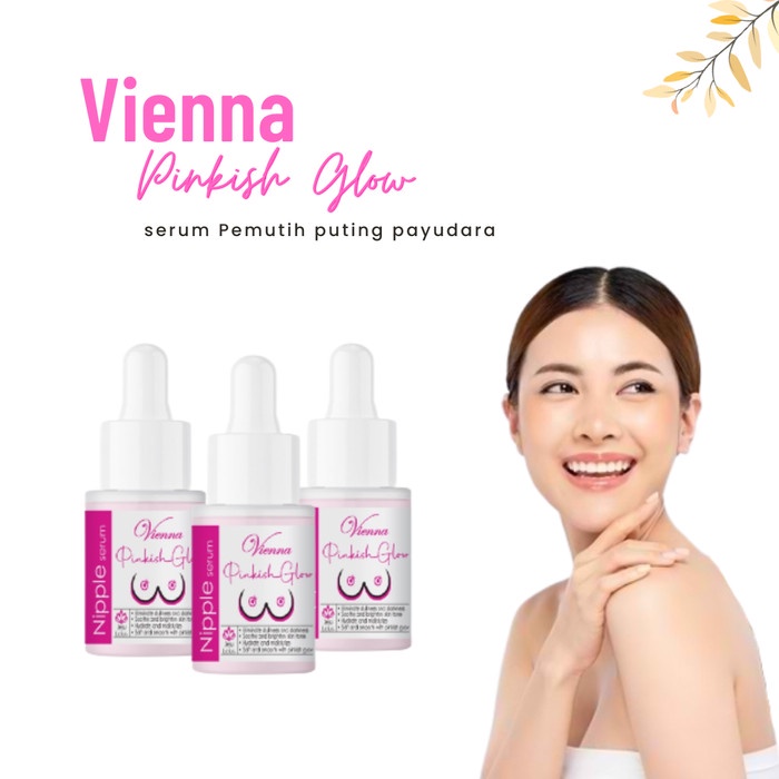 Terlaris Serum Puting Pink Alami Vienna Glow Nipple Serum Lotus Bpom Original