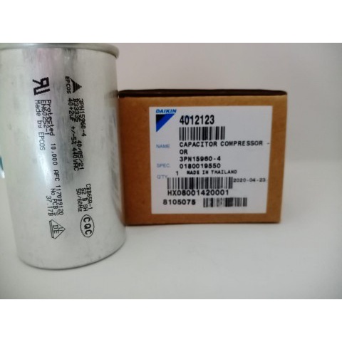 Promo Bulan Ini Capacitor / Kapasitor Ac Daikin 2Pk Ftm50Jv 40+2Uf