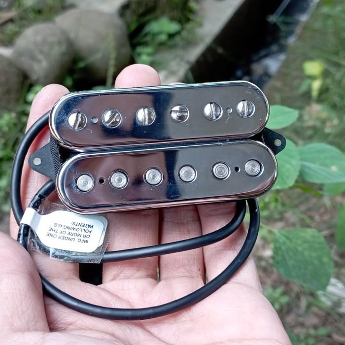 Pickup Gitar Dimarzio Rob Caggiano Humbucker Signature Chrome Cover