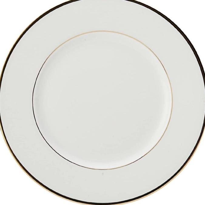 Mikasa Cameo Gold Rim Plate White St Saint James Tableware piring