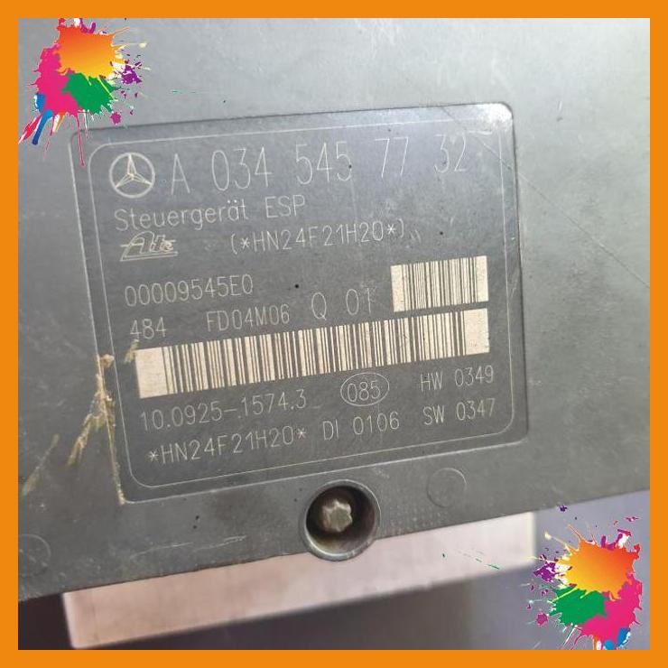 module modul abs esp original mercedes benz w203 c230 a0345457732 [ssp]