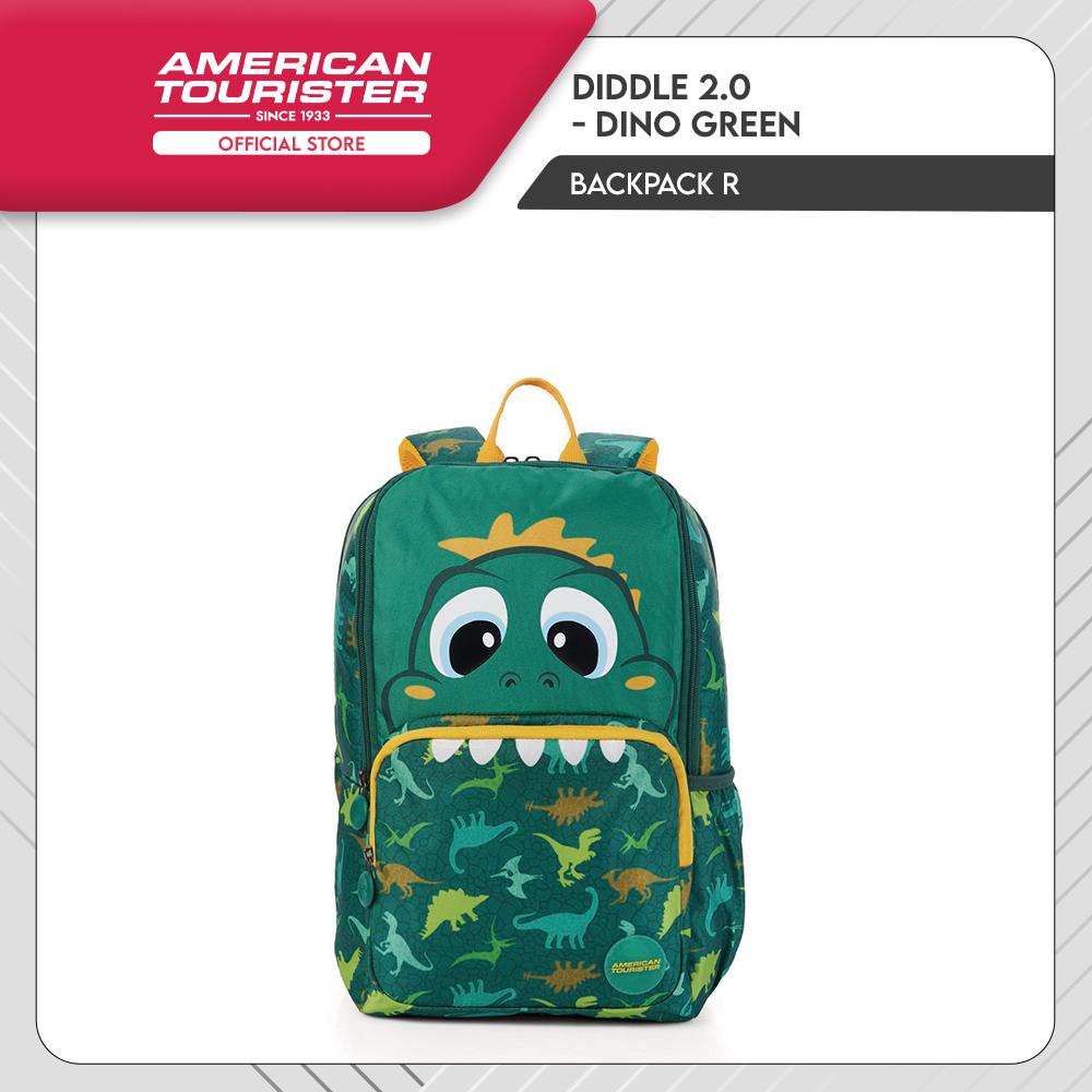 American Tourister Diddle 2.0 Backpack R - Dino Green