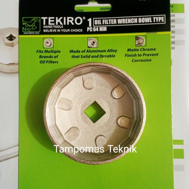 Segera Dapatkan Tekiro Kunci Filter Oli Mangkok 64mm Mobil Avanza Xenia Calya