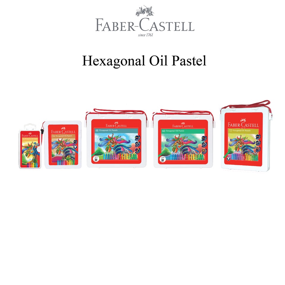 

Harga Murah 9LBLV Faber-Castell Hexagonal Oil Pastell Z41 Ready