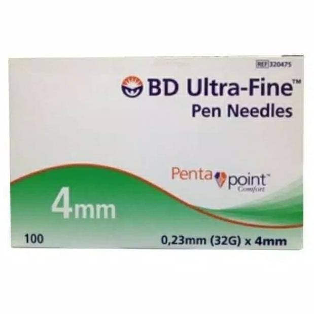 bd micro fine bd ultrafine 0.25mm x 4ml x30G