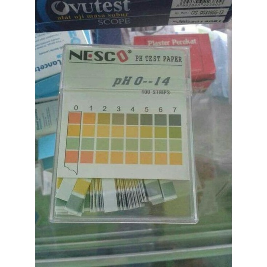Kertas PH Nesco - PH Paper - Lakmus Kertas Untuk Mengetahui Kadar Air