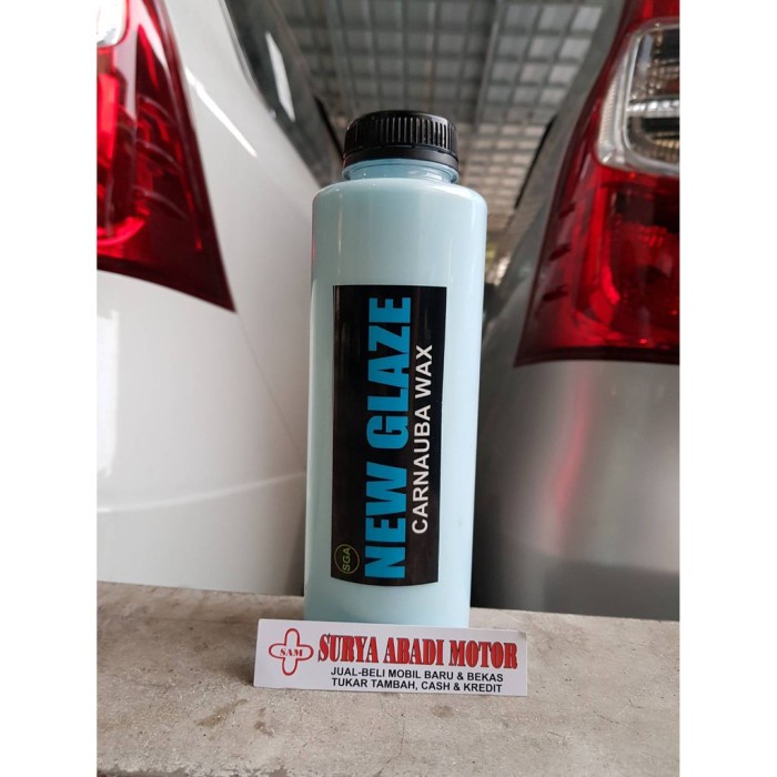 

100 % NEW NEW GLAZE CARNAUBA WAX , OBAT POLES KENDARAAN 500MLTRUST
