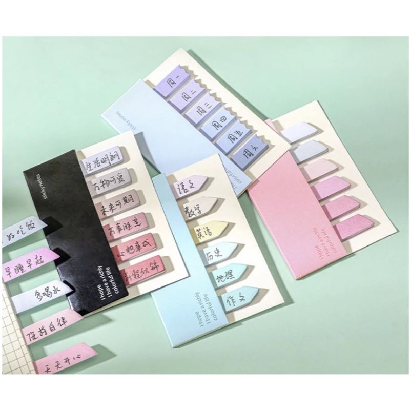 

STICKY NOTE PEMBATAS MEMO NOTES WARNA WARNI