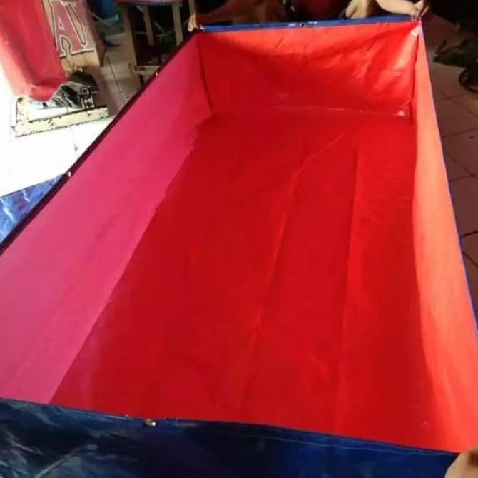 TERPAL KOLAM UKURAN 200X100X50 BAHAN A12 MEREK DIAMOND DIJAMIN TEBAL