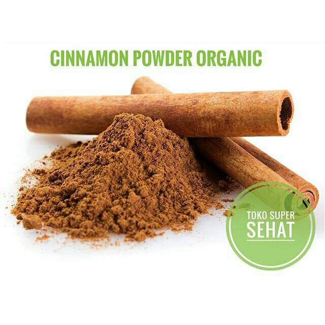 

Cinnamon Powder Organik 1Kg - Kayu Manis Bubuk Murni Bubuk Kayu Manis