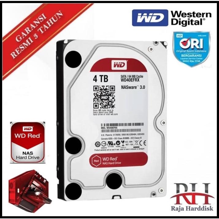 Best Product Wd Nas 4Tb Red Wd40Efrx