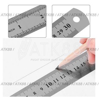 

Ggaris Panjang Besi Joyko Stainless Steel Ruler 30Cm