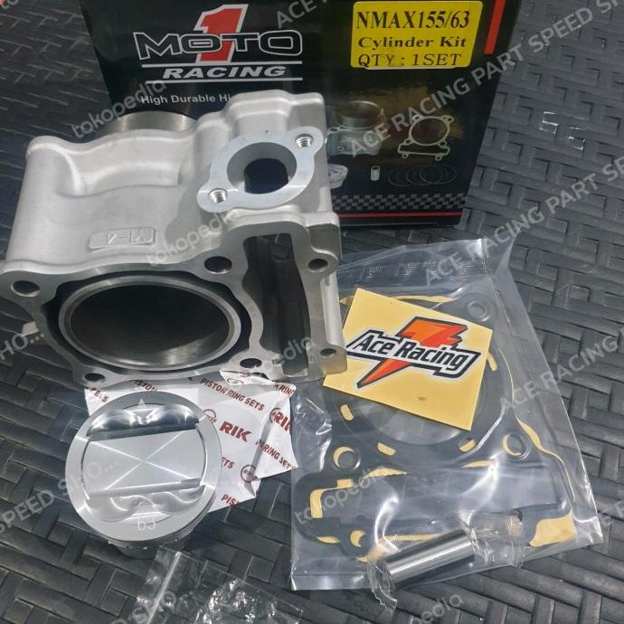 SALE block bore up nmax aerox bore up blok 63 mm moto 1 not BRT XTR JVT TWH Termurah