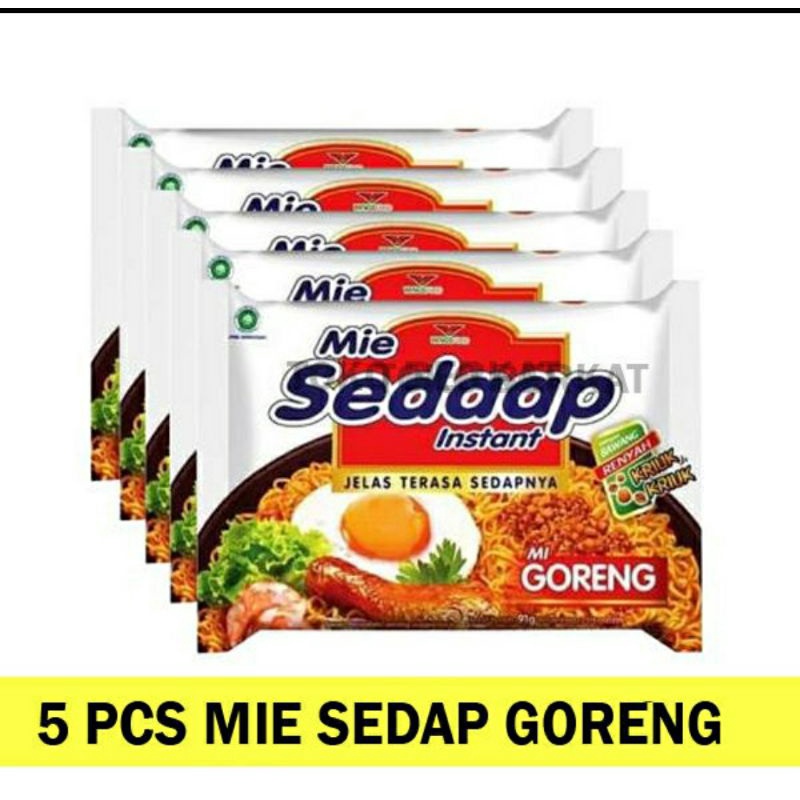 

Mie Sedap Goreng 1 Paket isi 5 dan 8 / tokoberkahlmg