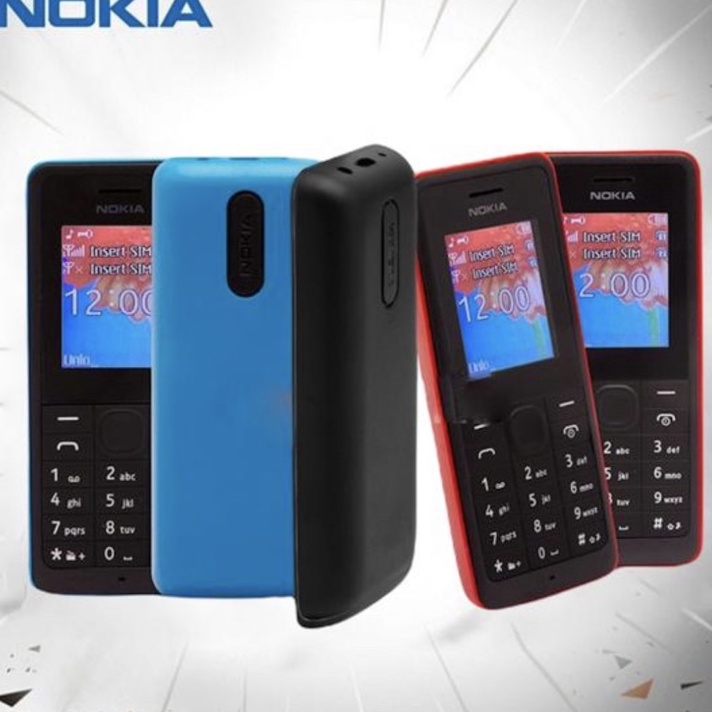 Paling Popular HP NOKIA JADUL 107 NEW DUALSIM MP3 MUSIC HANDPHONE NOKIA 107 JADUL Ready Stock