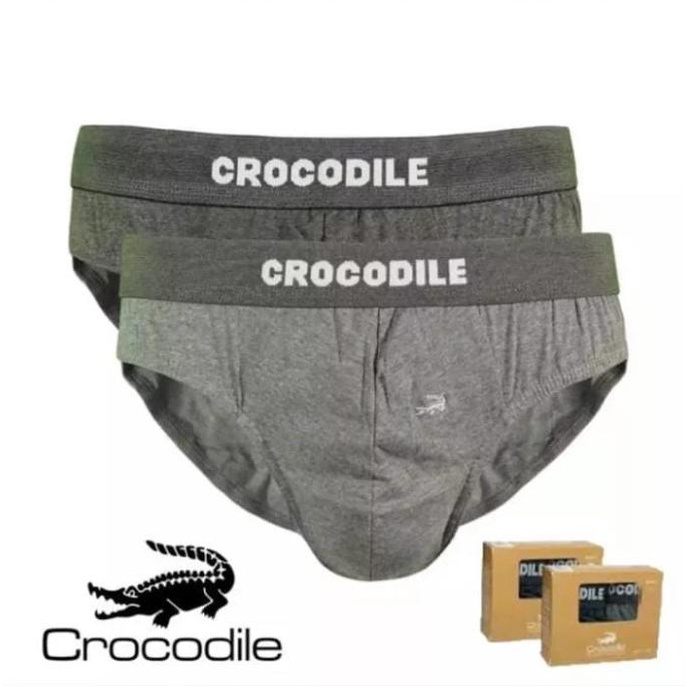 Celana Dalam Pria Crocodile - Sempak Pria Crocodile Isi 2Pc Original