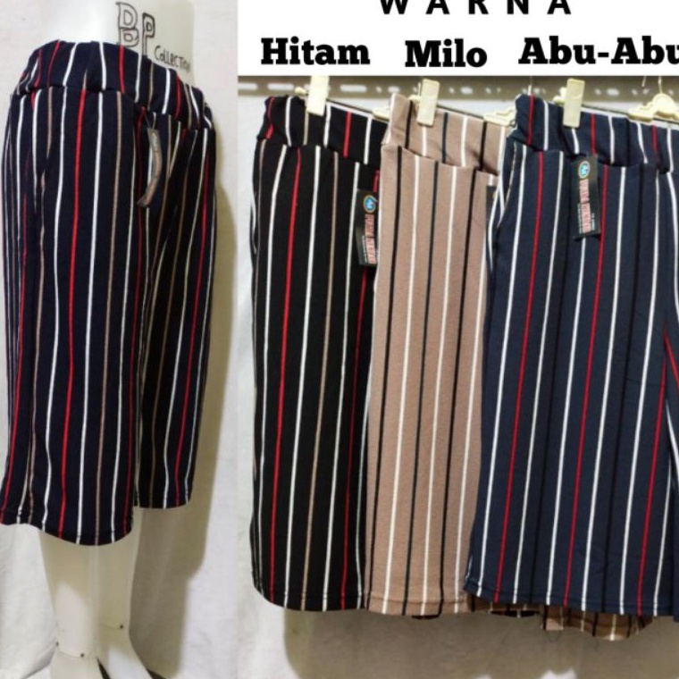 laris manis.. CELANA KULOT 7/8 SALUR JUMBO BB 90KG