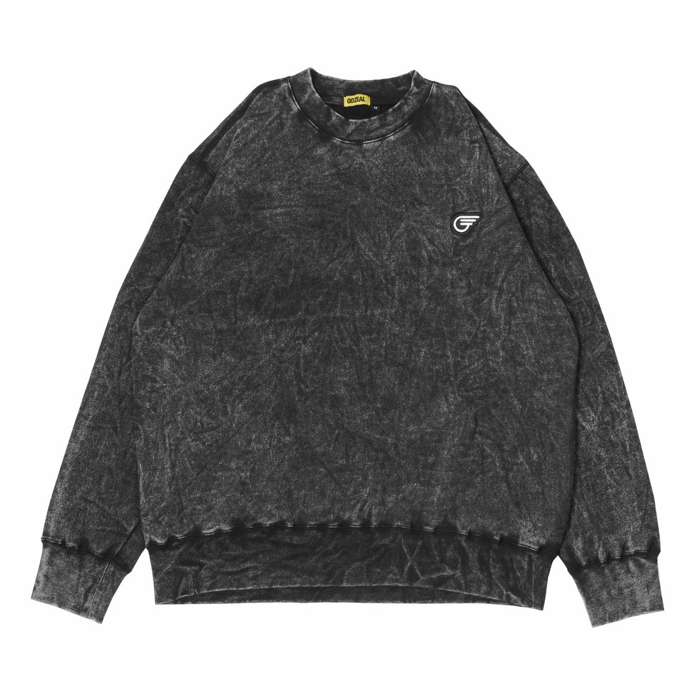 LARIS MANIS Gozeal | Crewneck | Logo Washed