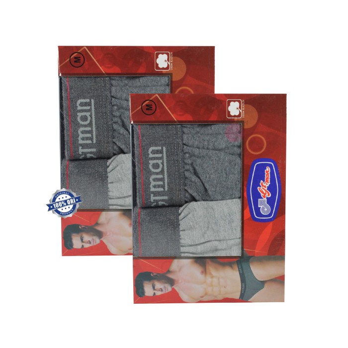 K7Z CELANA DALAM UNDERWEAR BRIEF PRIA - GT MAN GTM 01 - ISI 2 PCS CR5