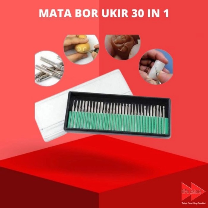 

30 Mata Grafir Alat Ukir Mengukir