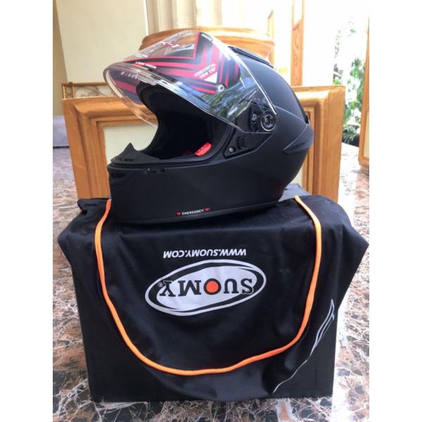 HELM SUOMY TRACK 1 PLAIN MATT